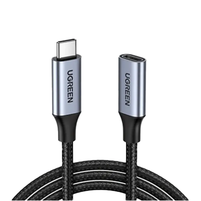UGREEN US372 USB C 3.1 Male to USB C Female Extension Cable- 0.45m Mascom International.webp